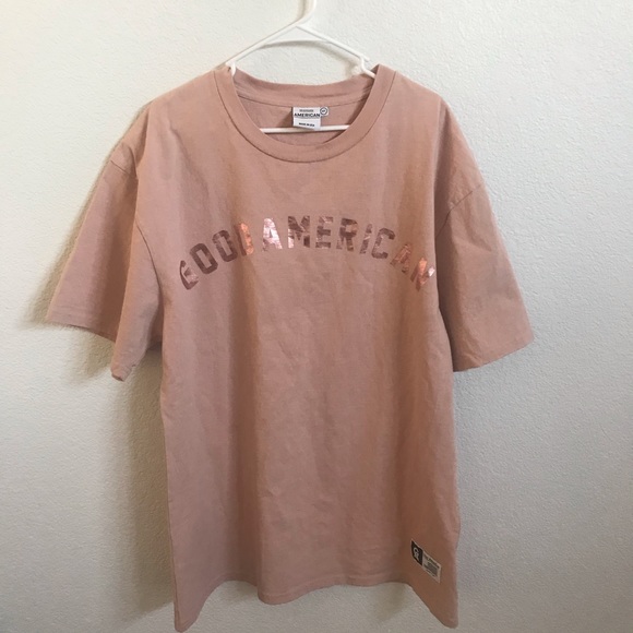 Good American Tops - GOOD AMERICAN Khloe Kardashian Goodies Tee Shirt